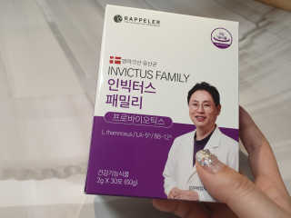 라플레 유해균을 이겨 튼튼한 장으로,  인빅터스 패밀리 — 5점을 준 리뷰어가 2019년 12월 올린 사용 사진