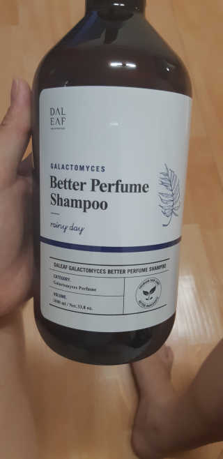 달리프 갈락토미세스 베러 퍼퓸 샴푸 1000ml — 3점을 준 리뷰어가 2018년 8월 올린 사용 사진