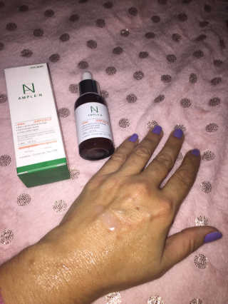 앰플엔 AMPLEN VC SHOT AMPOULE — 5점을 준 리뷰어가 2018년 9월 올린 사용 사진