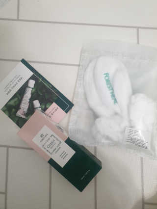 포레스트힐 그린 밸런스 클렌져 100ml + 토끼 헤어밴드 — 5점을 준 리뷰어가 2020년 2월 올린 사용 사진