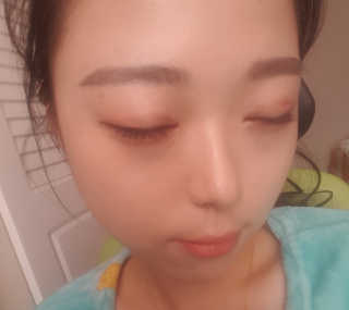 미팩토리 립앤아이 리무버 — 5점을 준 리뷰어가 2018년 2월 올린 사용 사진