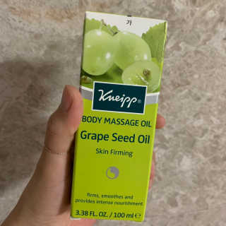 [크나이프] 그레이프씨드 슬리밍 마사지오일 100ml — 5점을 준 리뷰어가 2019년 8월 올린 사용 사진