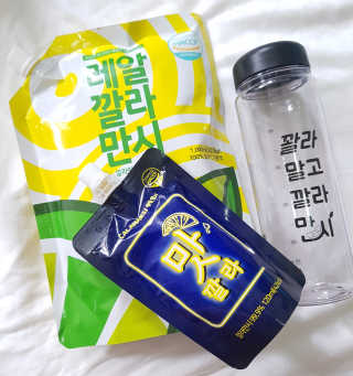 [바로푸드] 레알깔라만시1팩 + 맛깔라5팩 + 보틀1병 — 5점을 준 리뷰어가 2019년 7월 올린 사용 사진