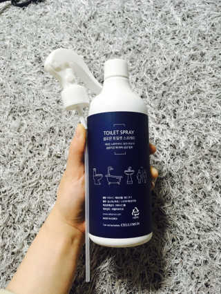 셀로몬 토일렛 스프레이 500ml — 3.5점을 준 리뷰어가 2018년 5월 올린 사용 사진