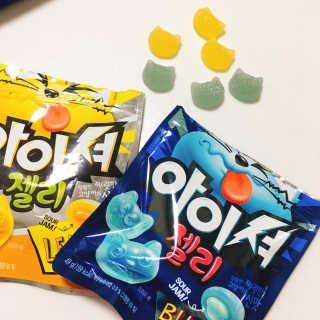 아이셔젤리 레몬맛, 아이셔젤리 블루에이드맛 — 5점을 준 리뷰어가 2019년 3월 올린 사용 사진