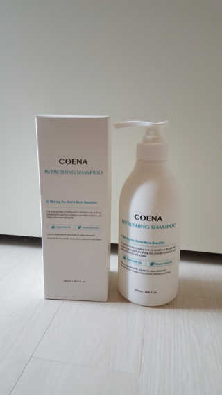 코에나샴푸 500ml — 5점을 준 리뷰어가 2019년 8월 올린 사용 사진