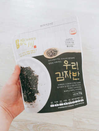 광천우리맛김 우리집밥도둑 맛있는광천김 우리김자반 50g 5봉 — 5점을 준 리뷰어가 2018년 3월 올린 사용 사진