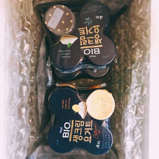 [매일 바이오] 생크림요거트 플레인 12개 + 유자 12개 — 5점을 준 리뷰어가 2019년 6월 올린 사용 사진
