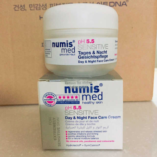 누미스메드 센서티브 데이앤나이트크림 50ml 리뷰 사진
