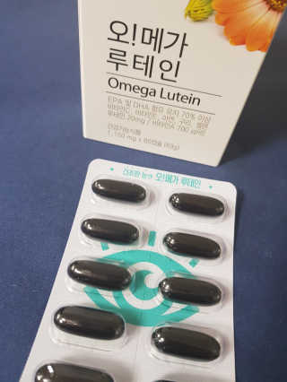 네츄럴굿띵스 오!메가루테인 60일분 — 3점을 준 리뷰어가 2019년 4월 올린 사용 사진