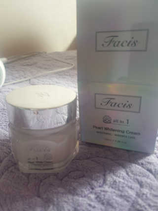 파시스 올인원 진주 화이트닝 크림 100ml — 5점을 준 리뷰어가 2019년 2월 올린 사용 사진