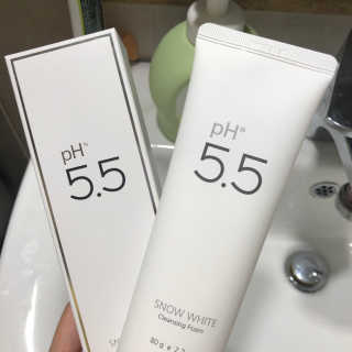 포므시 스노우화이트클렌징폼pH5.5 — 5점을 준 리뷰어가 2020년 1월 올린 사용 사진