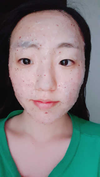 23years old 아쿠아밥 모델링 마스크 — 3.33점을 준 리뷰어가 2018년 1월 올린 사용 사진