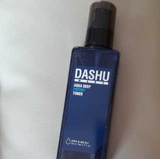 다슈코리아 다슈 맨즈 아쿠아 딥 포텐 토너 153ml — 4.5점을 준 리뷰어가 2019년 7월 올린 사용 사진