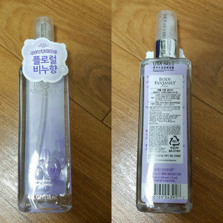 바디판타지 바디스프레이 퓨어라인 4종 — 5점을 준 리뷰어가 2016년 8월 올린 사용 사진