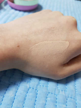 베어블랑 글램 핑크 앰플 쿠션 SPF35 PA+++ — 4.17점을 준 리뷰어가 2018년 2월 올린 사용 사진