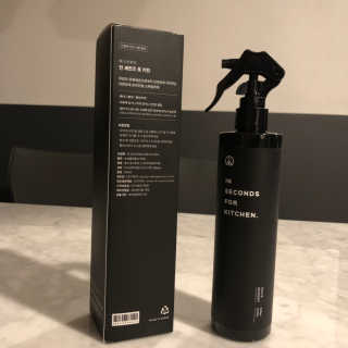PEACE MOMENT 피스모먼트 인세컨즈포키친 320mL 천연살균소독제 — 4점을 준 리뷰어가 2019년 2월 올린 사용 사진