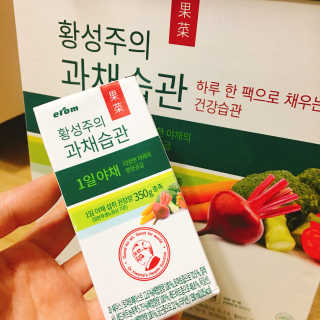 이롬 황성주의 과채습관 1일 야채 과일 주스 랜덤 세트 — 5점을 준 리뷰어가 2018년 7월 올린 사용 사진