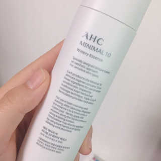 AHC 에이 에이치 씨 미니멀 10 워터리 에센스 — 2.33점을 준 리뷰어가 2018년 12월 올린 사용 사진
