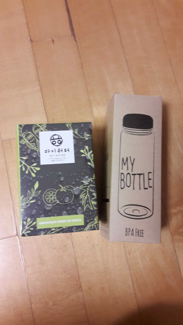 ㅎㅎ 마이워터 과일워터팩_레몬오렌지 리뷰 사진