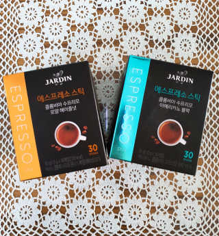 (주)쟈뎅 쟈뎅 에스프레소 스틱 [블랙+헤이즐넛 set] — 4점을 준 리뷰어가 2020년 3월 올린 사용 사진