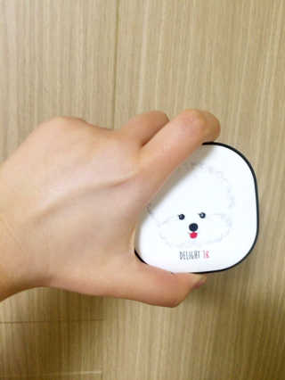 딜라잇18 I.U 화이트닝 팡 선쿠션 — 3.5점을 준 리뷰어가 2016년 12월 올린 사용 사진