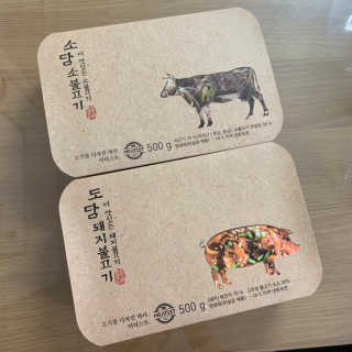 미티스트 더 맛있는 소담 소불고기 + 도담 돼지 불고기 — 4점을 준 리뷰어가 2019년 3월 올린 사용 사진