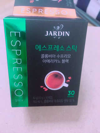 (주)쟈뎅 쟈뎅 에스프레소 스틱 [블랙+헤이즐넛 set] — 5점을 준 리뷰어가 2020년 2월 올린 사용 사진