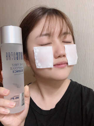 비알티씨 더 퍼스트 앰플 에센스 — 4.5점을 준 리뷰어가 2019년 4월 올린 사용 사진