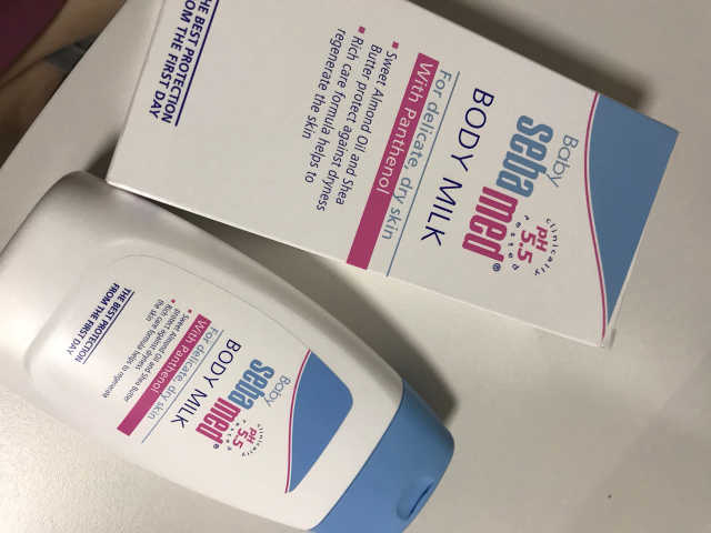 세바메드 베이비 바디밀크 200ml 리뷰 사진