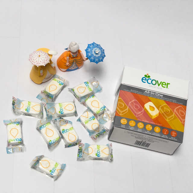 에코버 올인원 식기세척기세제 타블렛 440g 리뷰 사진