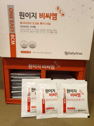 데일리드리 원이지비씨엠 — 5점을 준 리뷰어가 2019년 8월 올린 사용 사진