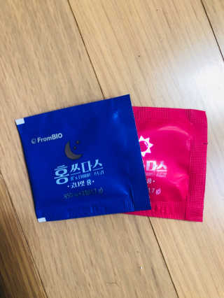 프롬바이오 홍쓰다스 아침,저녁 맞춤형 다이어트식품 14포+14포 — 4점을 준 리뷰어가 2020년 1월 올린 사용 사진