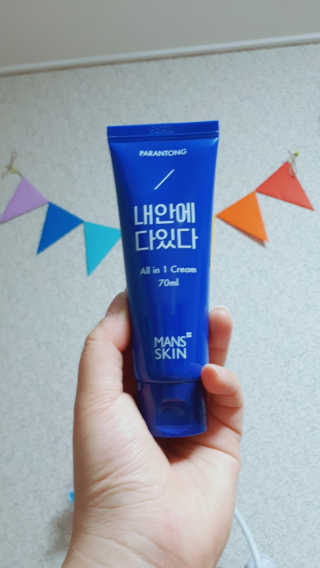 맨즈스킨 파란통 내안에다있다 — 4점을 준 리뷰어가 2018년 3월 올린 사용 사진