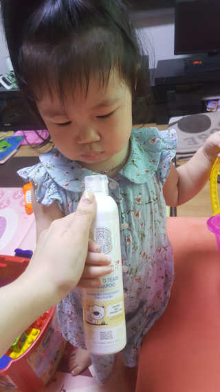 리틀시베리카 노 티어스 샴푸 — 4.67점을 준 리뷰어가 2017년 7월 올린 사용 사진