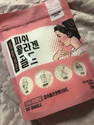 조이뉴트라 피쉬콜라겐골드 — 5점을 준 리뷰어가 2018년 10월 올린 사용 사진