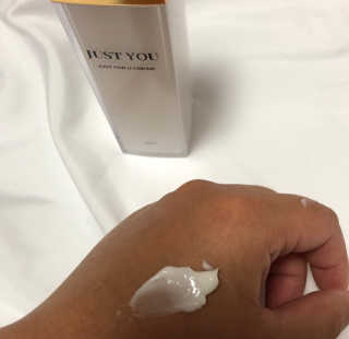 JUST YOU JUST FOR U CREAM — 5점을 준 리뷰어가 2019년 5월 올린 사용 사진