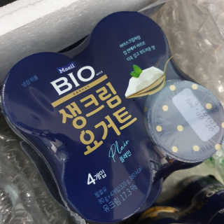 [매일 바이오] 생크림요거트 플레인 12개 + 유자 12개 — 5점을 준 리뷰어가 2019년 7월 올린 사용 사진