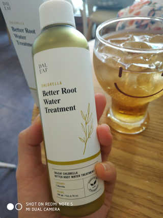 달리프 클로렐라 베러 루트 워터트리트먼트 200ml — 5점을 준 리뷰어가 2020년 4월 올린 사용 사진