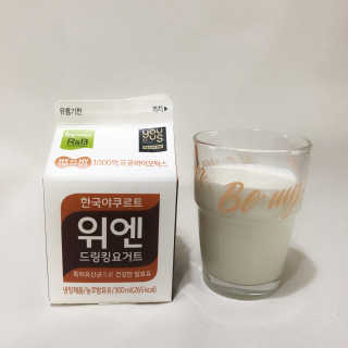 [gs25 X 한국야쿠르트] 위엔 드링킹요거트 5개입 — 4.5점을 준 리뷰어가 2019년 7월 올린 사용 사진