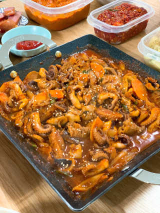 맵꾸미 쭈꾸미볶음 450g — 5점을 준 리뷰어가 2019년 10월 올린 사용 사진