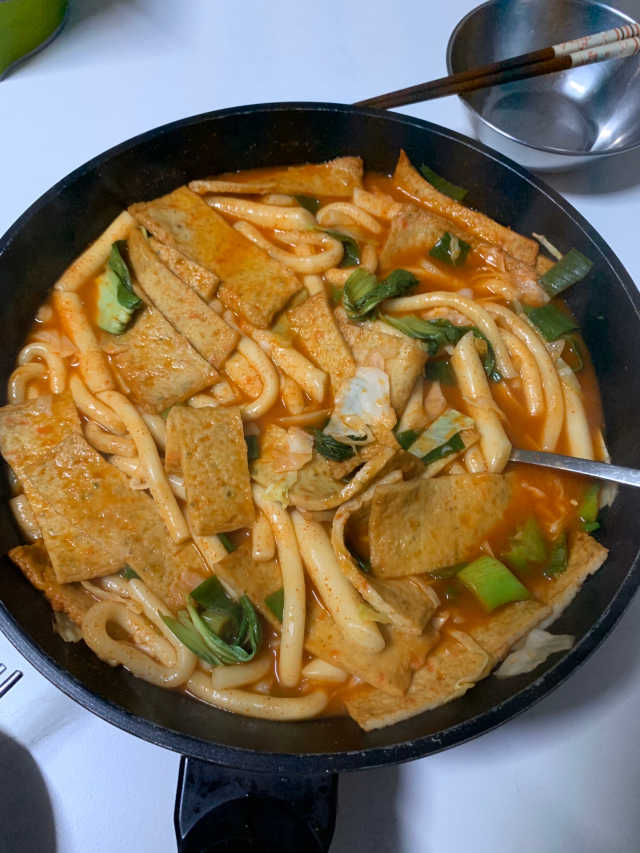 잠실맛집,홍코너떡볶이가우리집에[옛날맛,짜장맛옵션] 리뷰 사진
