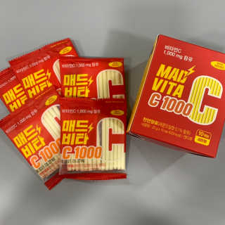 매드비타C 1000 — 4점을 준 리뷰어가 2019년 4월 올린 사용 사진