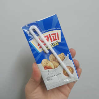 스키피피넛우유 스키피 피넛버터우유 — 5점을 준 리뷰어가 2019년 11월 올린 사용 사진