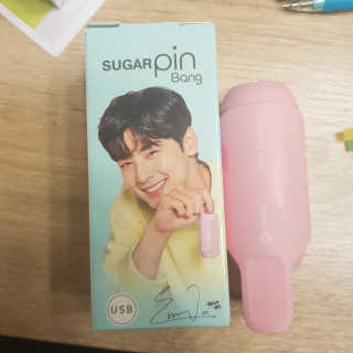 유닉스 USB 충전식 헤어롤 슈가핀 38mm — 3점을 준 리뷰어가 2020년 3월 올린 사용 사진