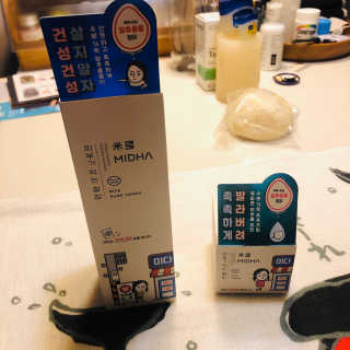 [미다] 쌀뜨물 세범 토너 + 쌀 크림 [지성,모든피부] — 4점을 준 리뷰어가 2019년 12월 올린 사용 사진