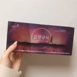 [감량공식] 다이어트 건강기능식품 — 4점을 준 리뷰어가 2019년 12월 올린 사용 사진