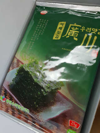 광천우리맛김 파래향 듬뿍, 바삭한 광천우리파래김 6매10봉 — 5점을 준 리뷰어가 2018년 6월 올린 사용 사진