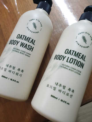 (주)에네스티 내추럴 촉촉  오트밀 바디워시 500ml — 5점을 준 리뷰어가 2019년 10월 올린 사용 사진