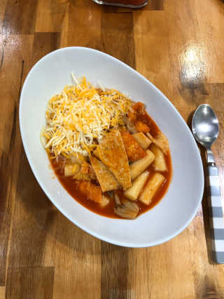 홍대미미네국물떡볶이 [홍대미미네]오리지널 국물 떡볶이4팩 + 라면사리 — 4점을 준 리뷰어가 2019년 5월 올린 사용 사진